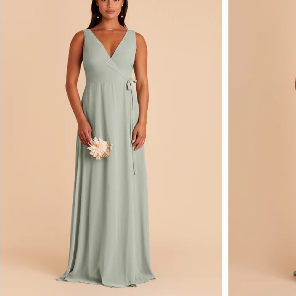 BIRDY GREY - CHIFFON SAGE Bridesmaid Dress